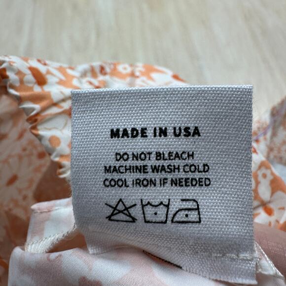 Lingua Franca Floral Daisy Retro 70s Playful Cottage Core Wide Leg Pants Small - Picture 11 of 16